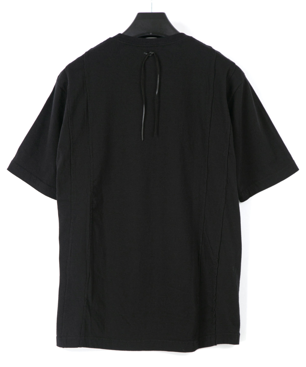 30/- Natural Soft Jersey Wide T-Shirt (Oversized) - BLACK