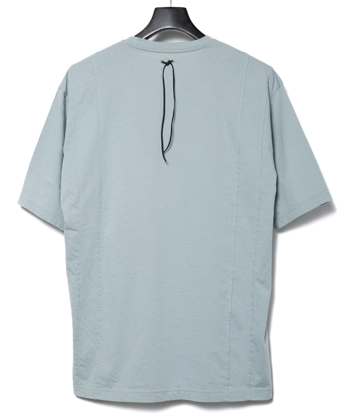 30/- ナチュラルソフト天竺 ワイド Tシャツ（オーバーサイズ） - SAND GREEN