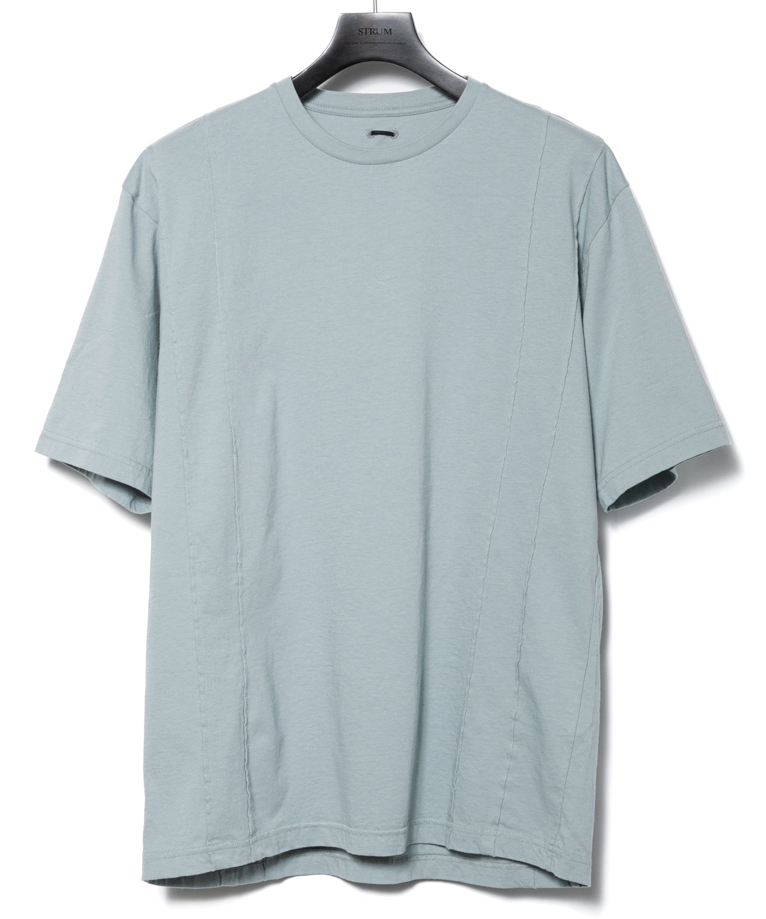 画像をギャラリービューアに読み込む, 30/- ナチュラルソフト天竺 ワイド Tシャツ（オーバーサイズ） - GRAY GREEN