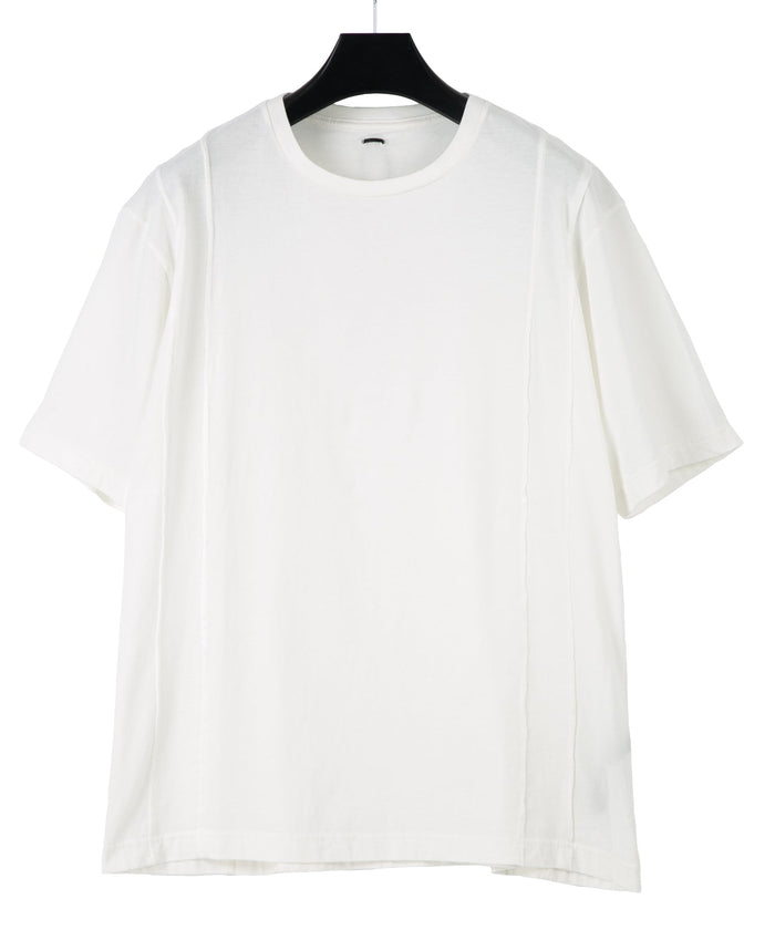 30/- ナチュラルソフト天竺 ワイド Tシャツ（オーバーサイズ） - WHITE