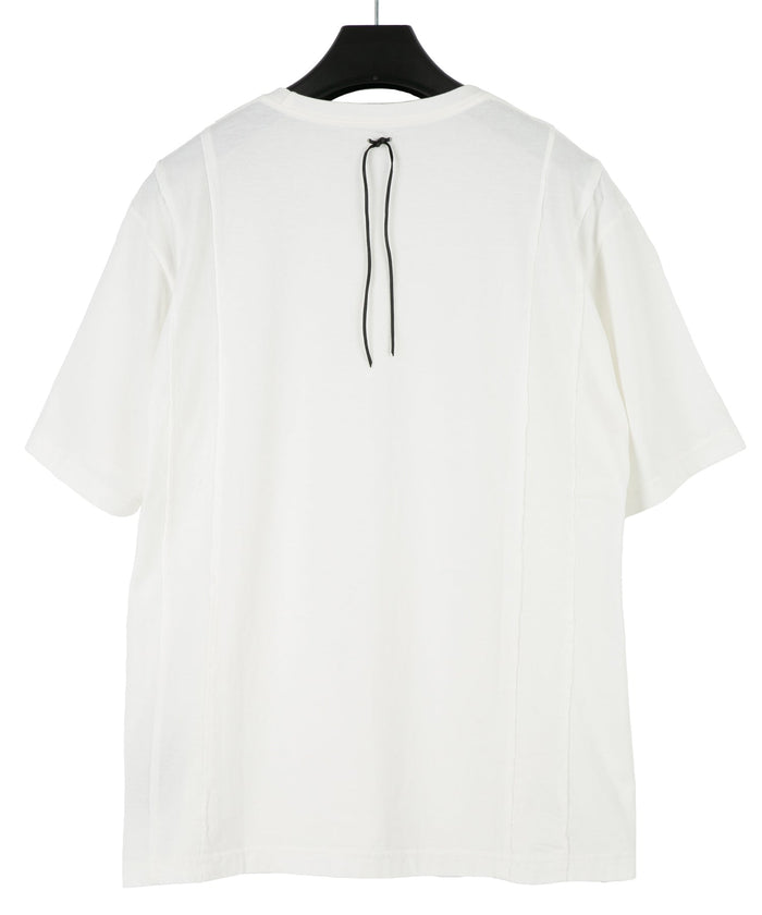 30/- ナチュラルソフト天竺 ワイド Tシャツ（オーバーサイズ） - WHITE