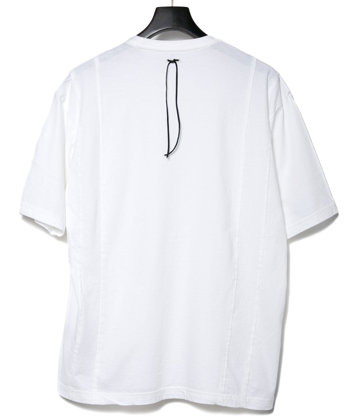 30/- ナチュラルソフト天竺 ワイド Tシャツ（オーバーサイズ）- WHITE