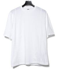 画像をギャラリービューアに読み込む, 30/- ナチュラルソフト天竺 ワイド Tシャツ（オーバーサイズ） - WHITE