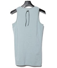Natural Soft Cotton Tank Top (tight fit) - GRAY GREEN