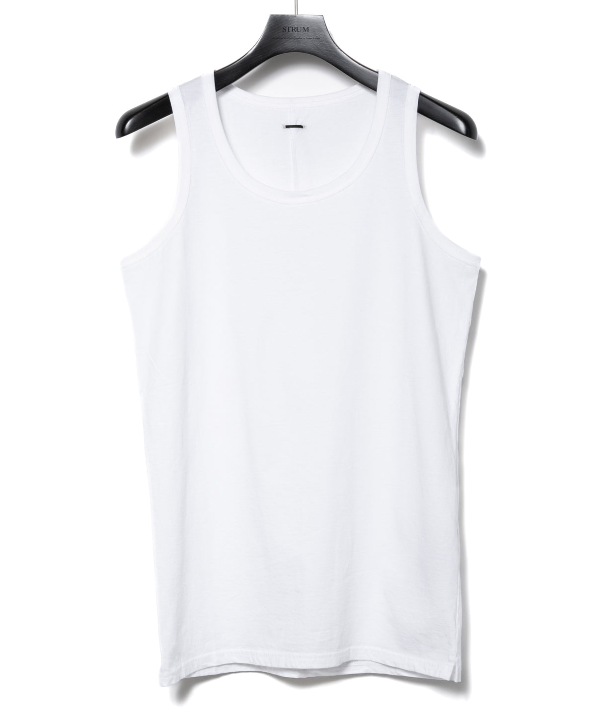 Natural Soft Cotton Tank Top (tight fit) - WHITE