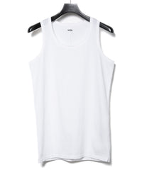 Natural Soft Cotton Tank Top (tight fit) - WHITE
