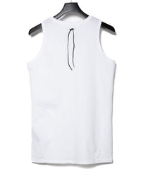 Natural Soft Cotton Tank Top (tight fit) - WHITE