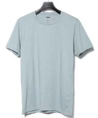 画像をギャラリービューアに読み込む, 30/-ナチュラルソフト天竺 クルーネック Tシャツ（ジャストフィット） - GRAY GREEN