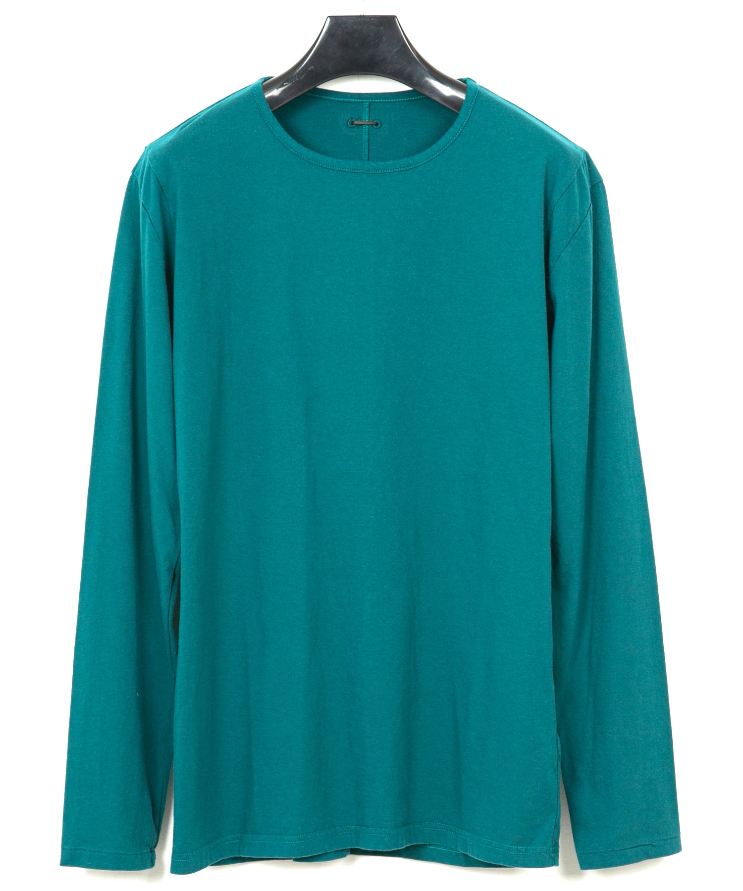 Load image into Gallery viewer, 30/- Natural soft jersey crew neck long sleeve T-shirt - TURQUOISE