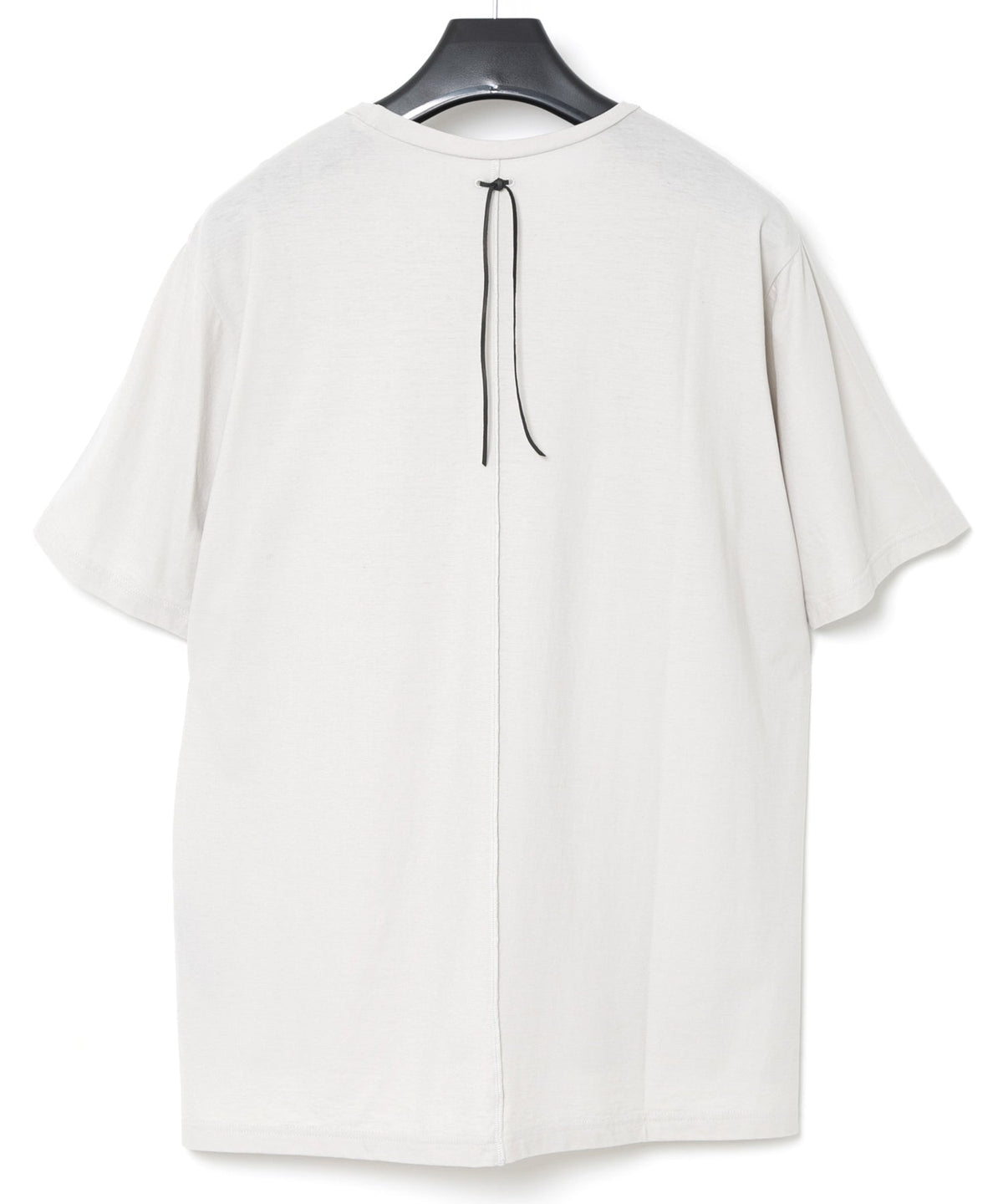 接触冷感 ガス強撚天竺 H/S T シャツ - ASH