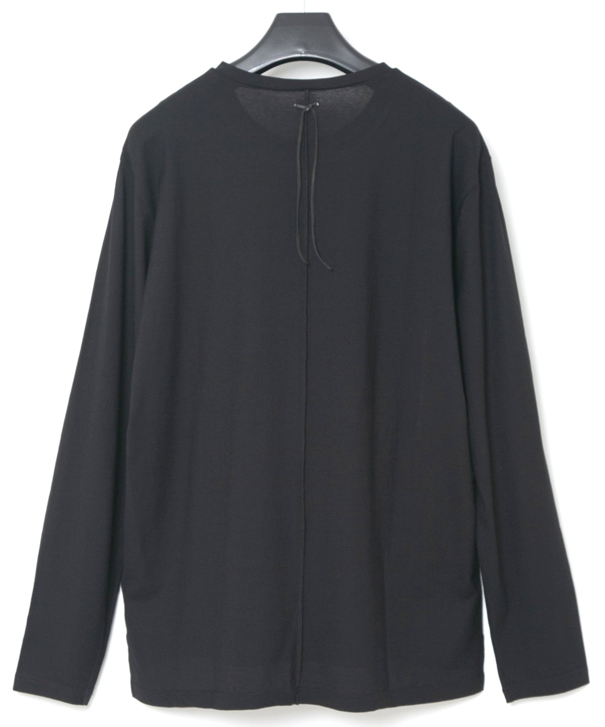 Hight Twisted Single Jersey H/S T-Shirts - BLACK