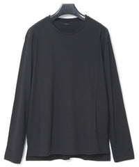 Hight Twisted Single Jersey H/S T-Shirts - BLACK