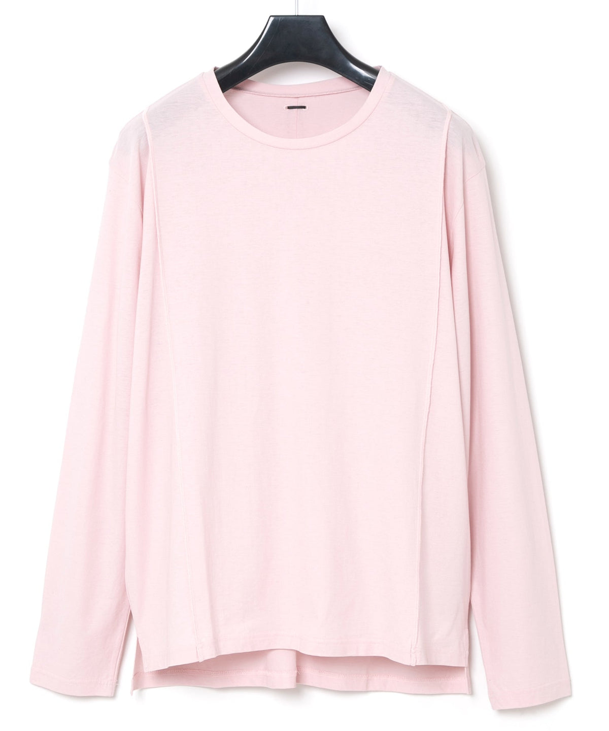 Hight Twisted Single Jersey H/S T-Shirts - PINK