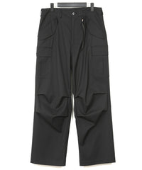 Load image into Gallery viewer, Cotton Poly Plain Weave Field Cargo Pants - BLACK