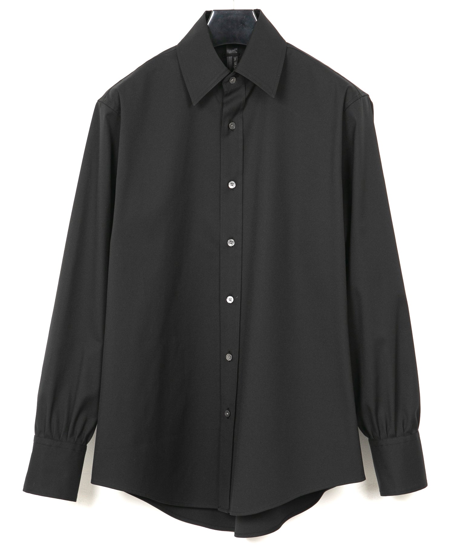 Load image into Gallery viewer, Cotton Poly Plain Weave L/S Shirt - BLACK