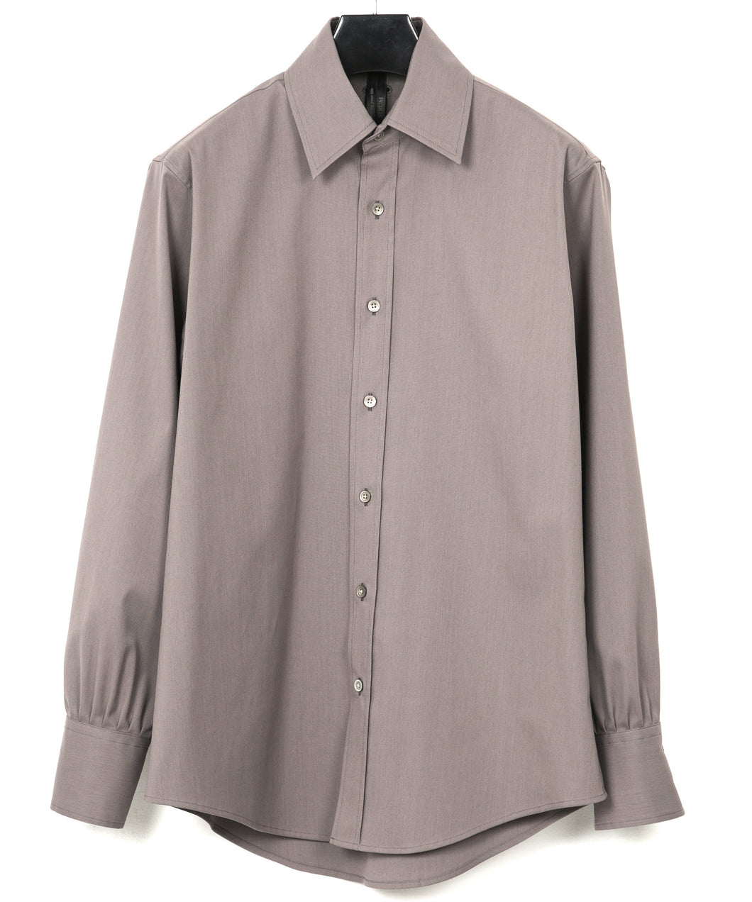 Cotton Poly Plain Weave L/S Shirt - GRAY