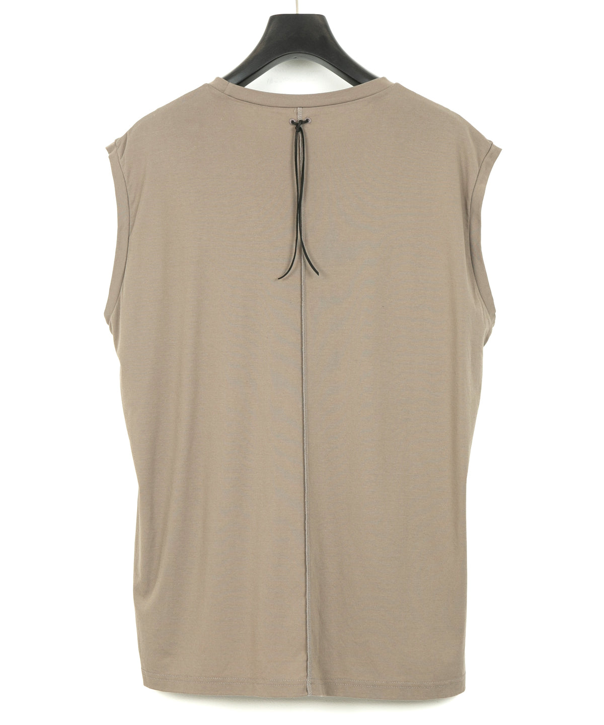 50/1 Supima Cotton High Twist Double Jersey Sleeveless Cut and Sewn - OLIVE