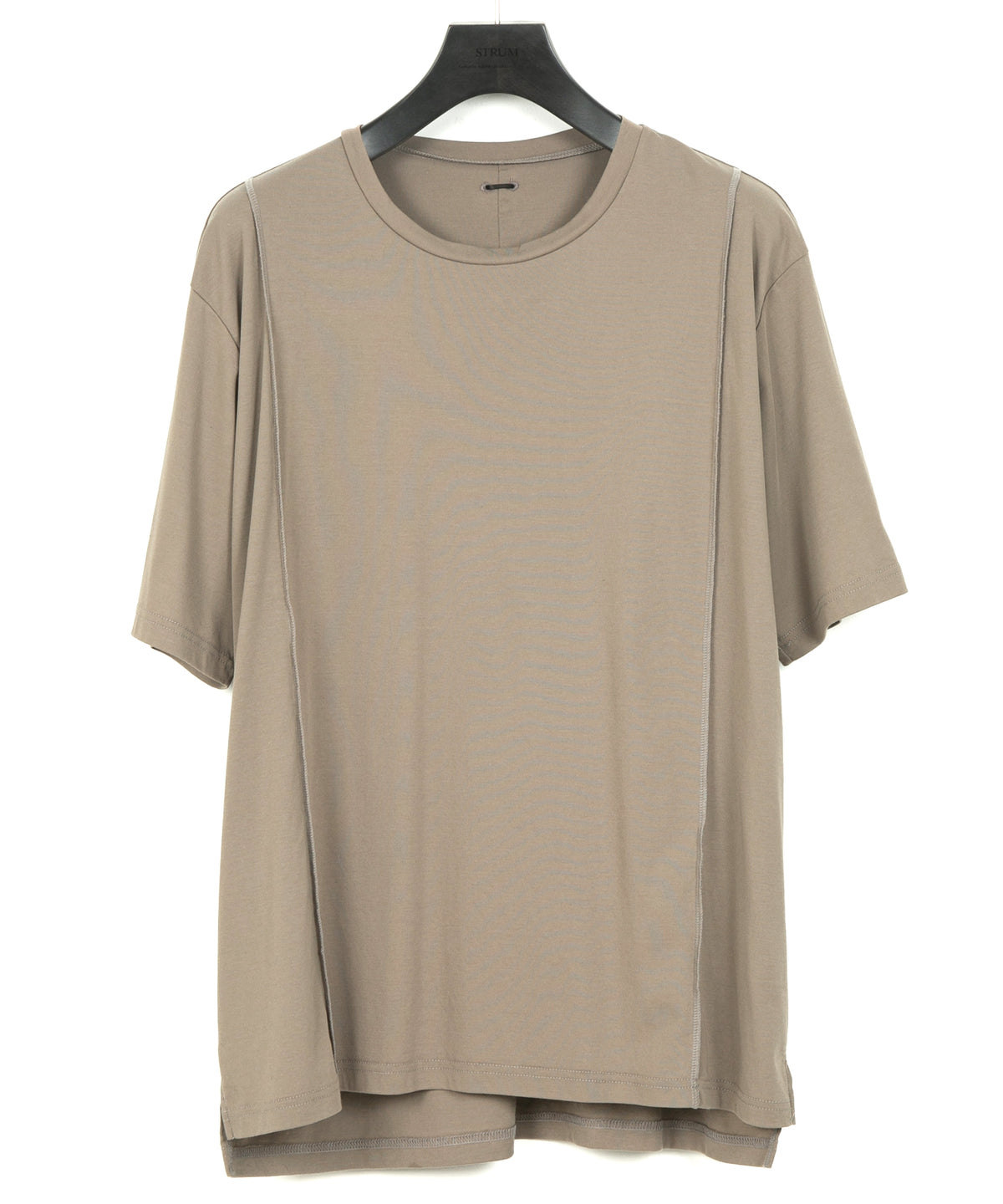 50/1 Supima Cotton High Twist Double Jersey Crew Neck T-Shirt - OLIVE