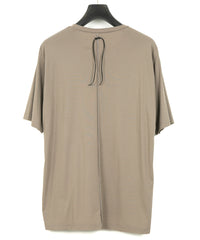 50/1 Supima Cotton High Twist Double Jersey Crew Neck T-Shirt - OLIVE