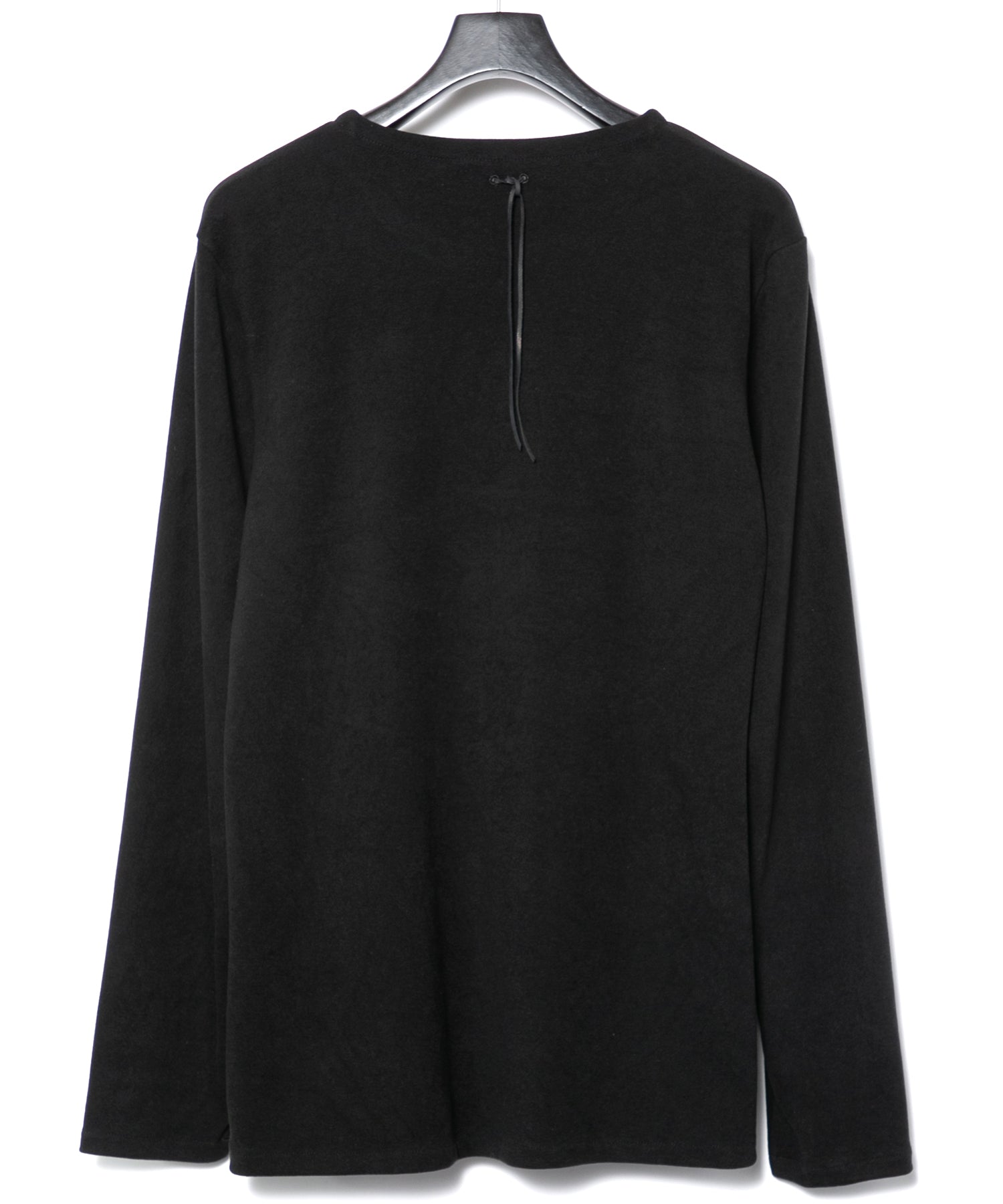 アクリル レーヨン ナイロン ストレッチ ポンチ L/S クルーネック T