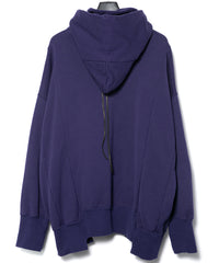 Hard Twist Yarn Heavy Pile Over Size Foodie - PURPLE