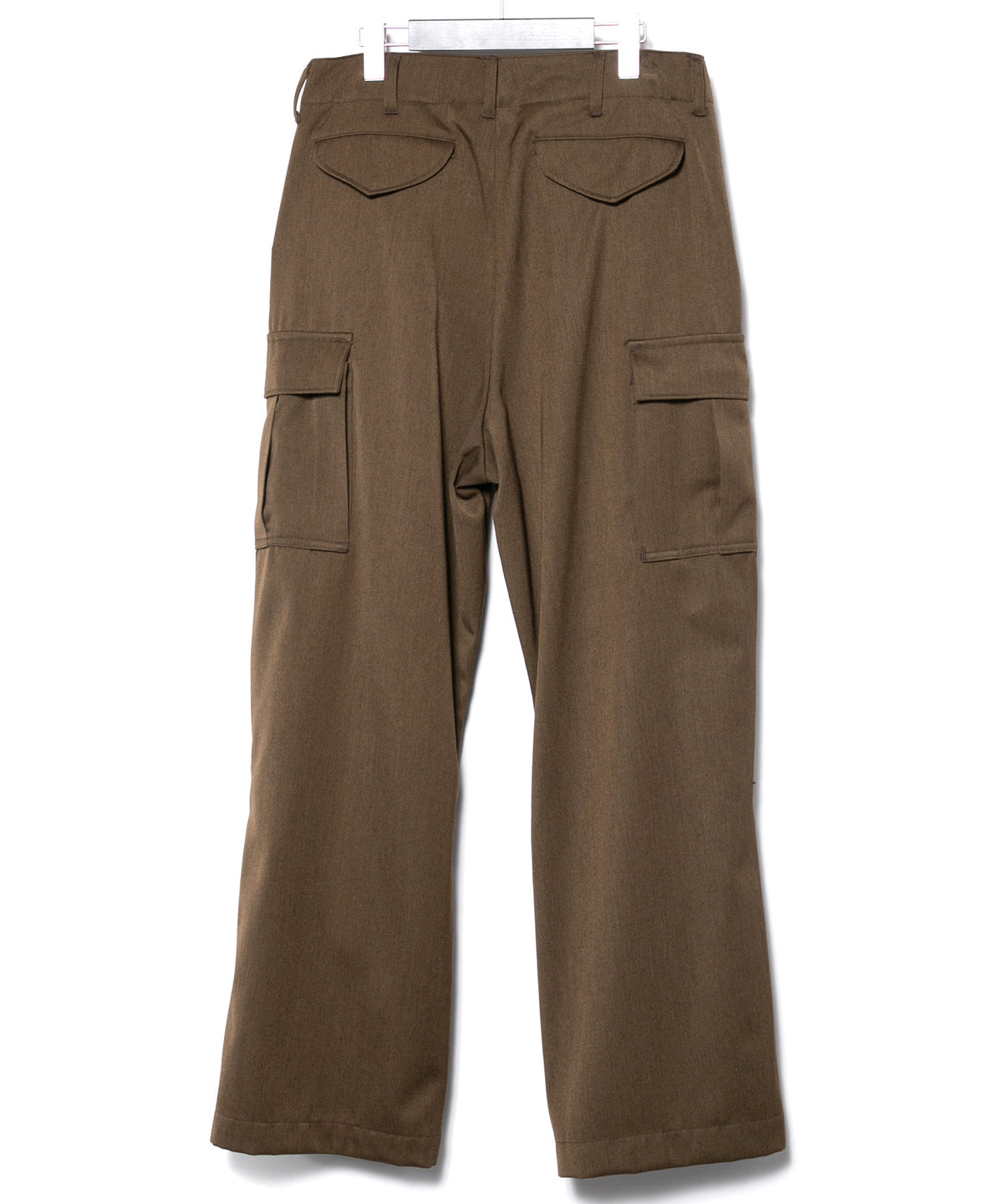 Washable High Density Wool polyethylene Twill Cargo Pants - KHAKI