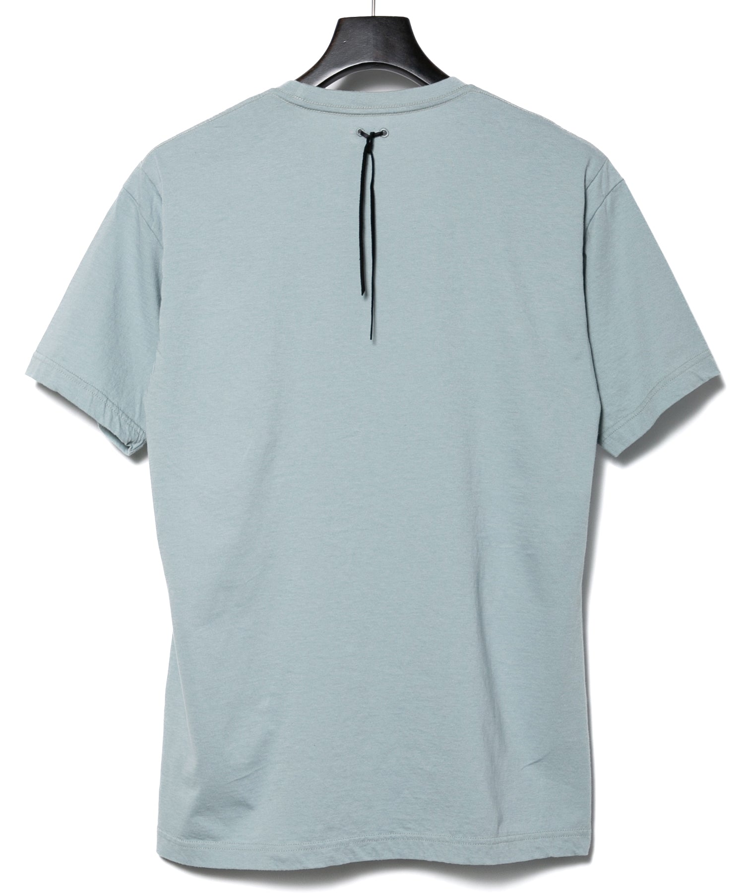 画像をギャラリービューアに読み込む, 30/-ナチュラルソフト天竺 胸ポケット クルーネック Tシャツ（ジャストフィット） - GRAY GREEN