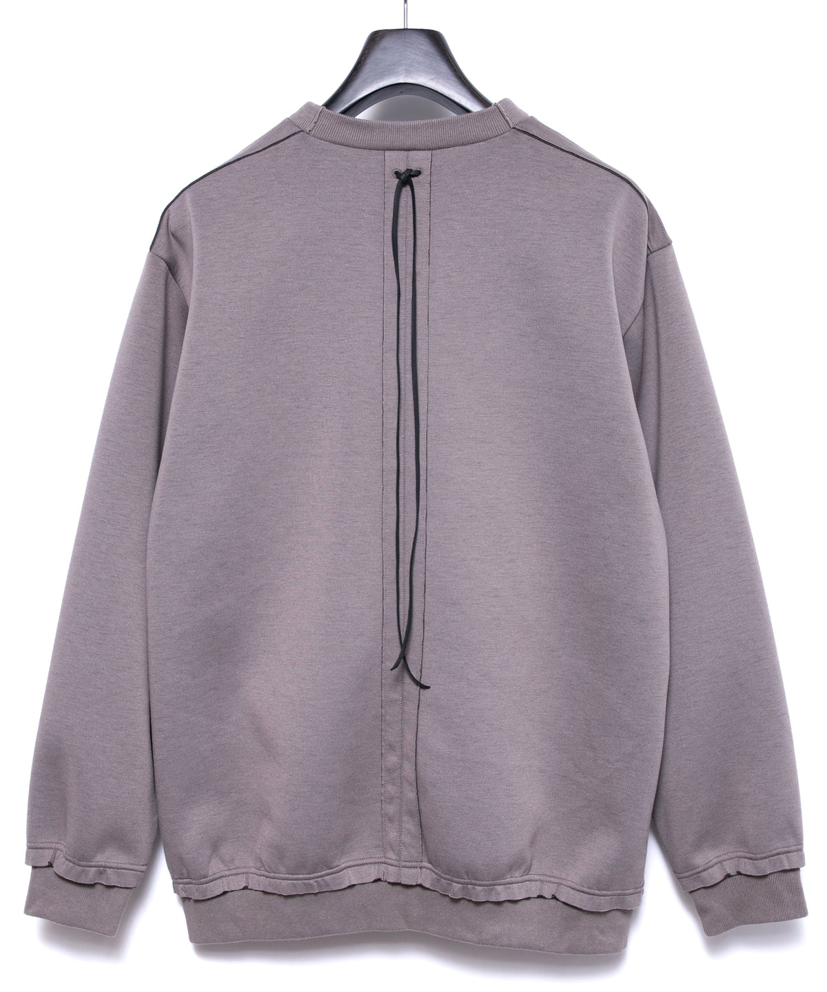 スリーレイヤー ダンボールニット クルーネック スウェット - GRAIGE