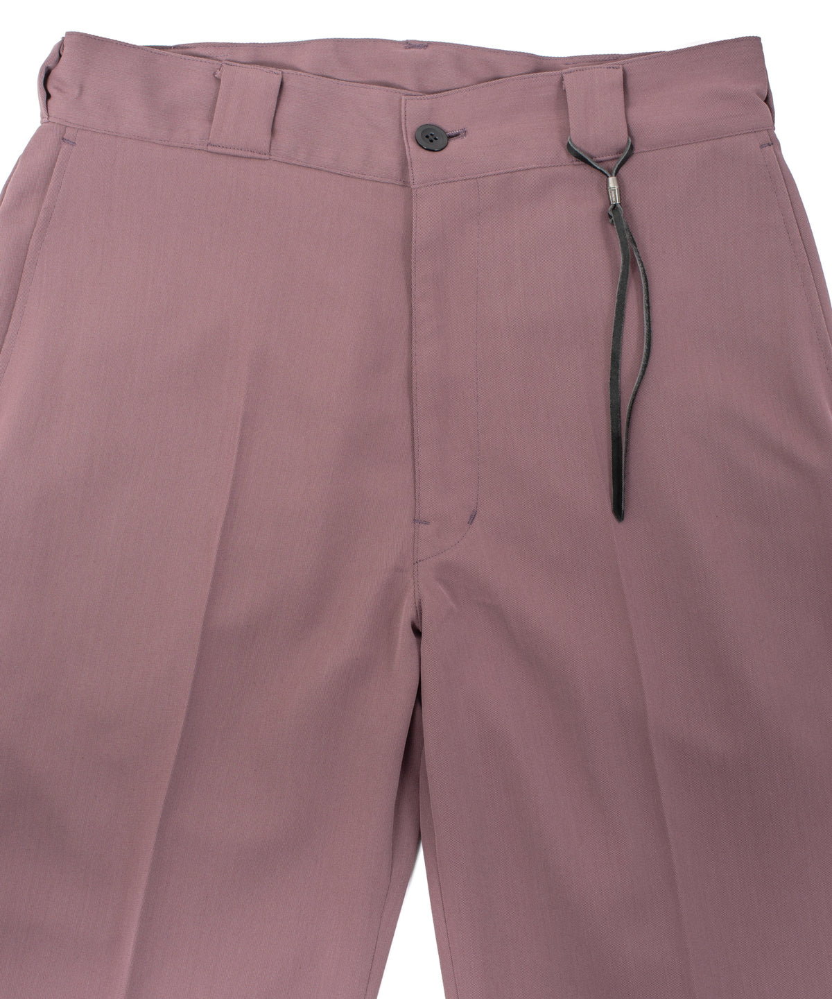 コットン ポリエステル高機能 ツイル スケーター チノパンツ - PLUM