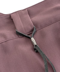 コットン ポリエステル高機能 ツイル スケーター チノパンツ - PLUM