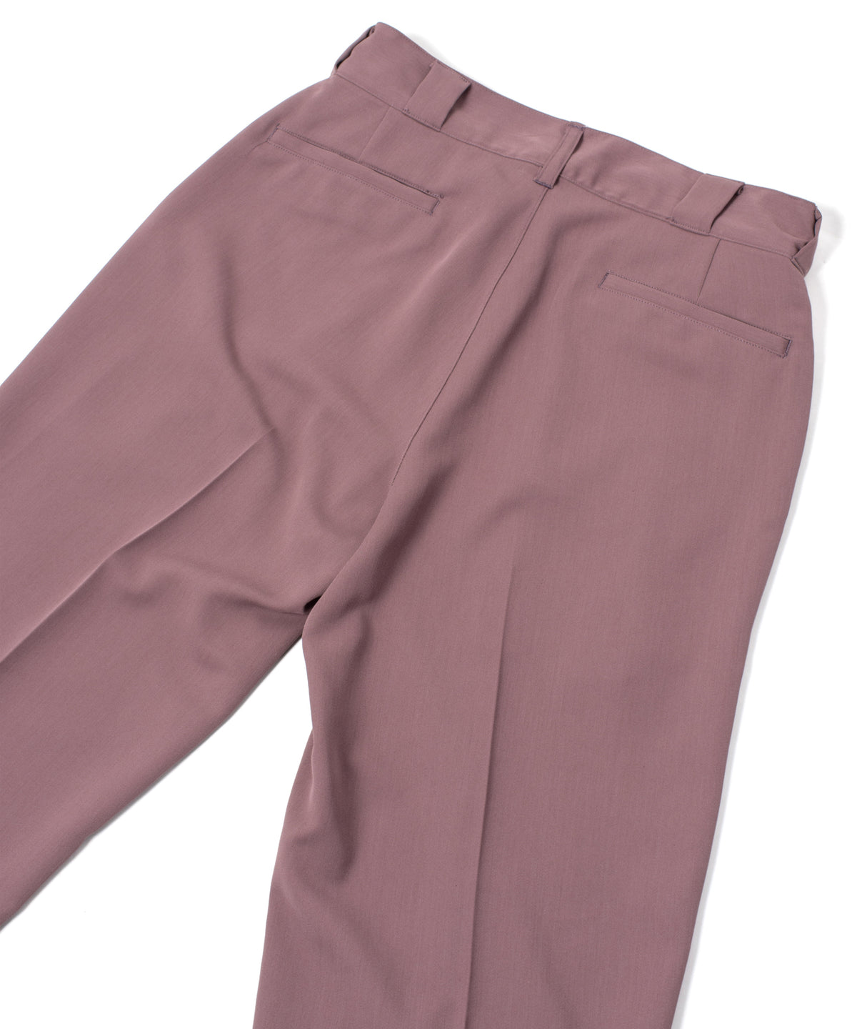 コットン ポリエステル高機能 ツイル スケーター チノパンツ - PLUM
