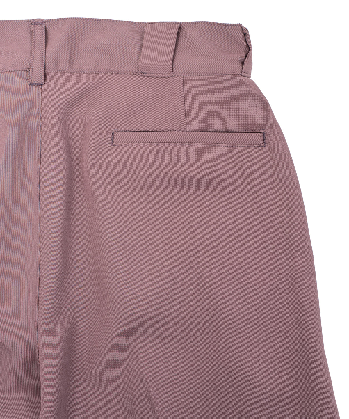 コットン ポリエステル高機能 ツイル スケーター チノパンツ - PLUM