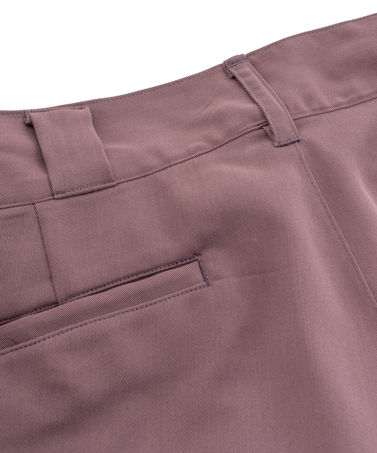 コットン ポリエステル高機能 ツイル スケーター チノパンツ - PLUM