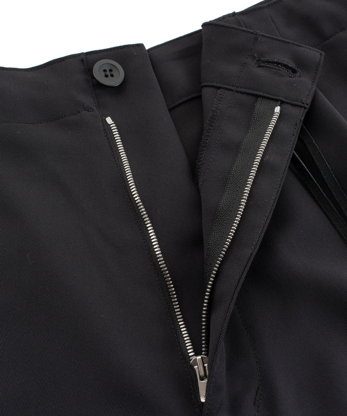コットン ポリエステル高機能 ツイル リバース パジャマパンツ - BLACK