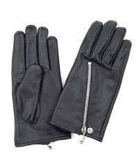 Load image into Gallery viewer, Chrome-tanned Steerhide HIGH GEAR 2 W Riders Gloves - BLACK