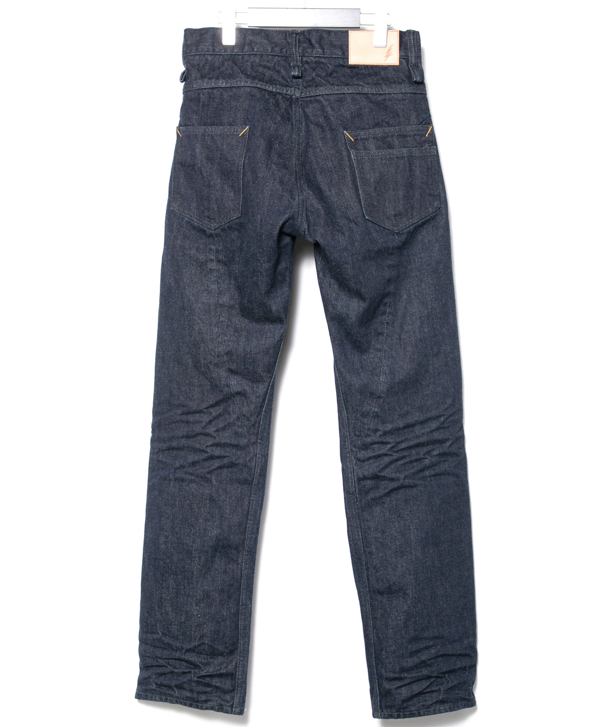 14oz Deep Blue Heavy Selvage Denim 1977 Regular Straight One-washed - INDIGO