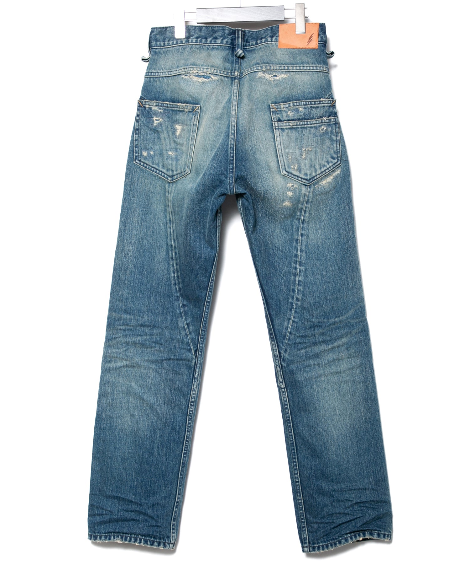 k*n様 supreme Regular Jean セルビッチダークブルー KEEP ON TRYING対象】14oz ディープブルー ヘビーセルヴィッチ デニム