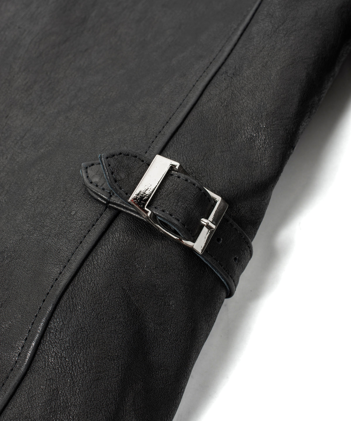 Pit Vegetable Full Tanned Shrunken Horse Hide Sports Jacket - Black