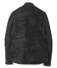 Suede Horse hide "JAY" Single Riders - BLACK