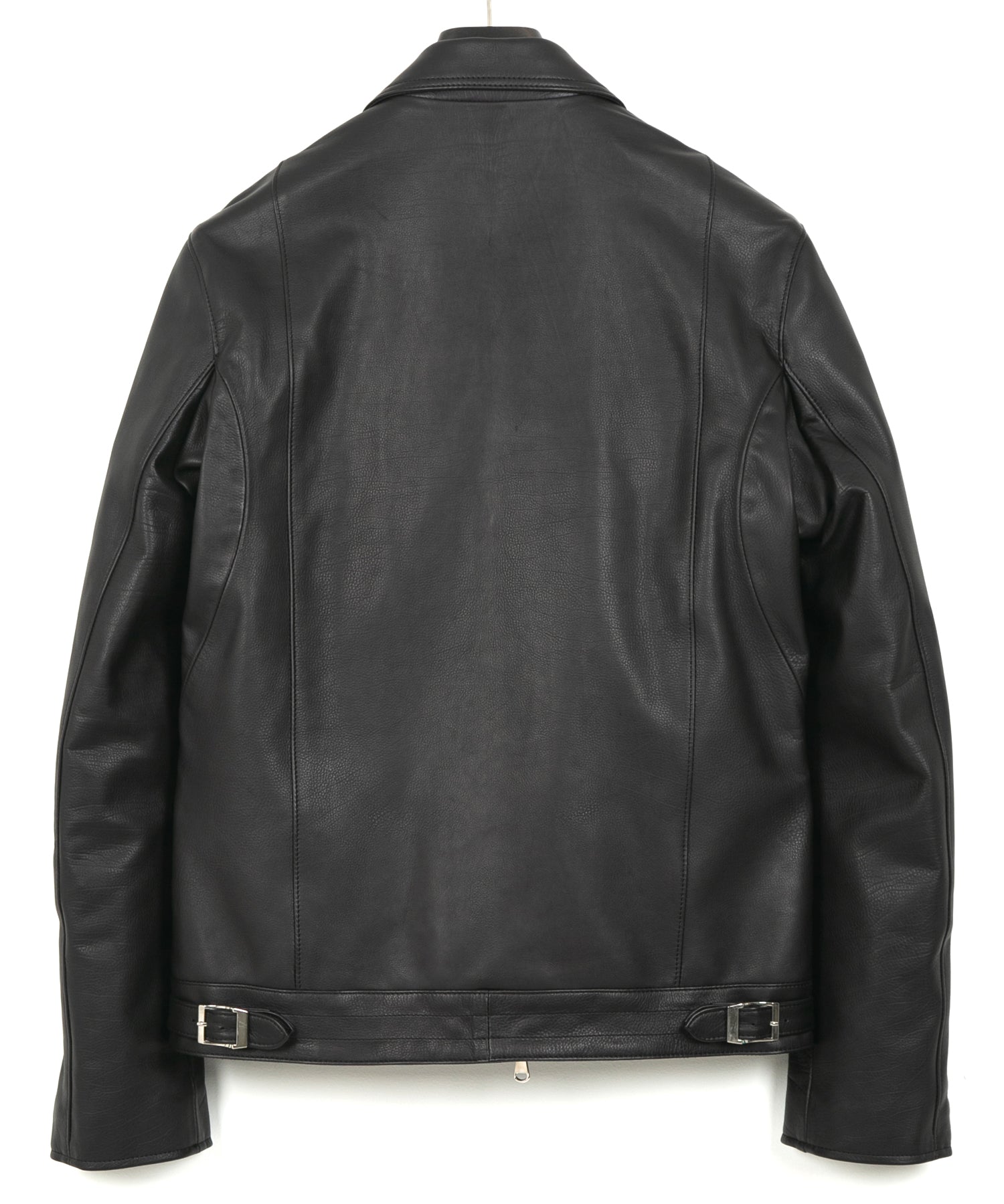 専用！STRUM ダブルライダースジャケット 黒 STRUM - フルタンニン ピット鞣し シュリンク ホースハイド 