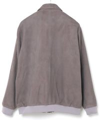 Suede Sheepskin DUKE Ribbed Blouson - GRAIGE