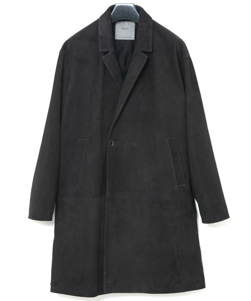 シープスエード BILL ミドルコート - BLACK – STRUM OFFICIAL