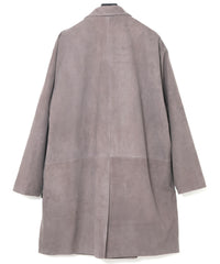 Load image into Gallery viewer, Sheepskin Suede BILL Sheepskin Suede Middle Coat - GRAIGE