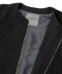 シープ スエード SHAFT ベスト - BLACK