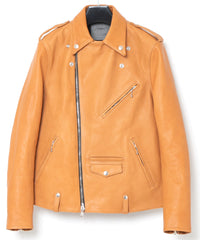 フルタンニン バッファロースキン JOEY ダブルライダースジャケット - NATURAL