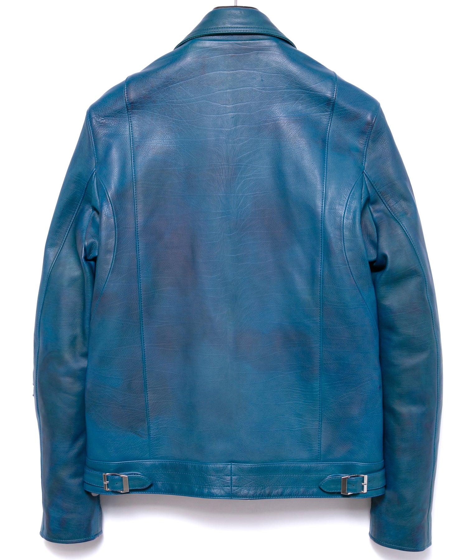 ハイブリッド タンニン鞣し カーフスキン Burning Dyed（燃焼製品染め