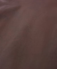 ハイブリッド タンニン鞣し カーフスキン Burning Dyed（燃焼製品染め）BIRD MAN ダブルライダースジャケット - BURN RED