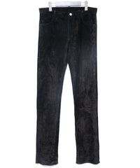 ジャパン ステアスエード LAD GEAR 5ポケットパンツ - BLACK