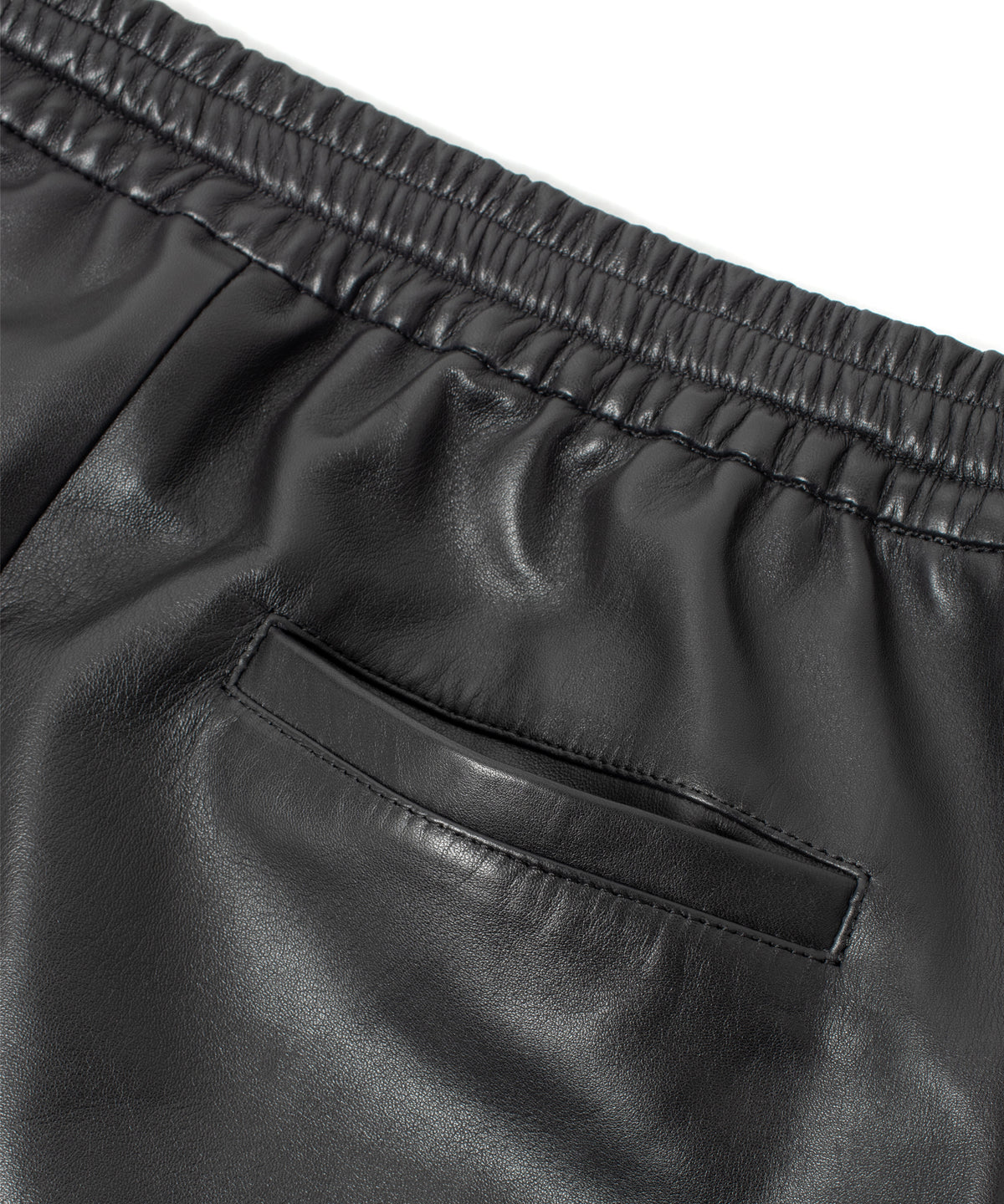 スペイン エントレフィーノ ラム LIVITY トラックワイドパンツ - BLACK