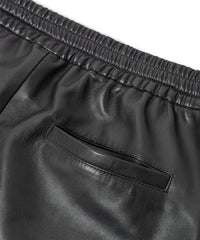 スペイン エントレフィーノ ラム LIVITY トラックワイドパンツ - BLACK